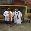 The Enachioken of Abiriba,  HRM Kalu Kalu Ogbu IV and His Eminence Edidem Ekpo Okon Abasi Otu V Ksm, The Obong of Calabar on the occasion of the 5th Annual Utumo Obong 2016 on 24th December, 2016.  The event took place at Calabar